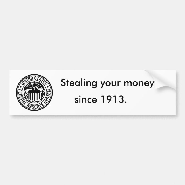 600px-US-FederalReserveSystem-Seal_svg Stealin… Bildekal (Framsidan)