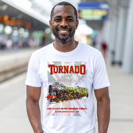 60163 Tornado Vintage Tåg-lok T Shirt