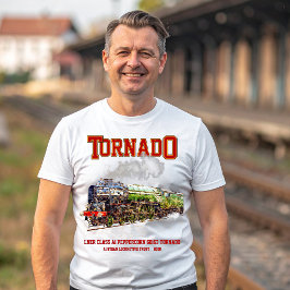 60163 Tornado Vintage Tåg-lok T Shirt