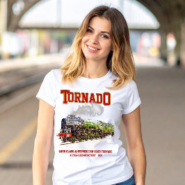 60163 Tornado Vintage Tåg-lok T Shirt