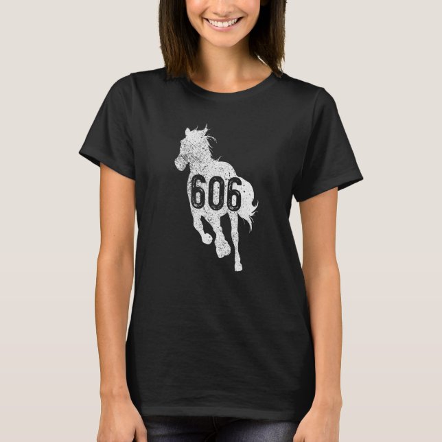 606 Kentucky Karta Morehead Pikeville Middlesborou T Shirt (Framsida)