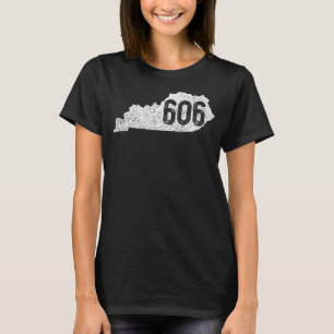 606 Kentucky Karta Morehead Pikeville Middlesborou T Shirt