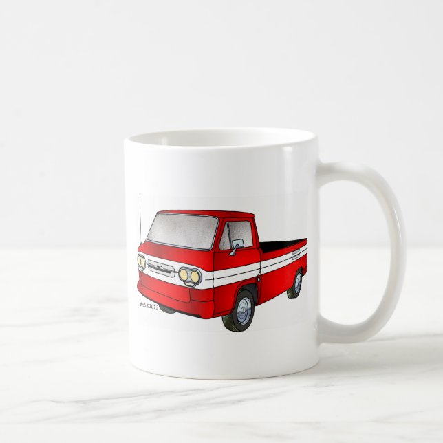 60-61 Corvair Rampside uppsamling Kaffemugg (Höger)