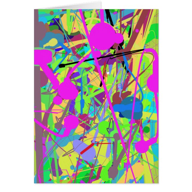 60-93 Springtimefärger Hälsningskort (Framsidan)