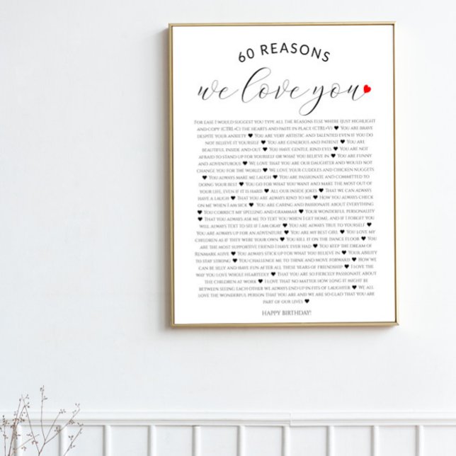 60 anledningar till att vi kärlek fyller 80 år 60  poster (Skapare uppladdad)