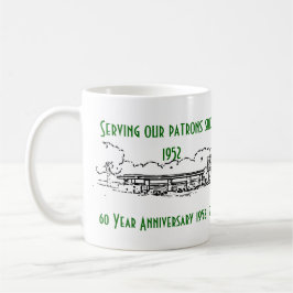 60 år årsdagmugg kaffemugg