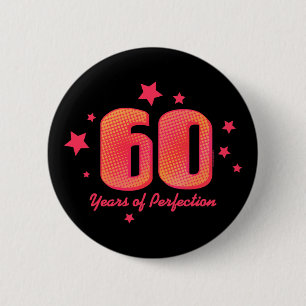 60 år av perfektion knapp