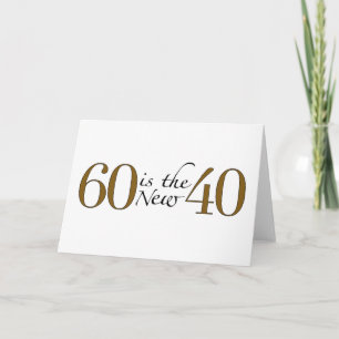 60 är det nya 40 kort
