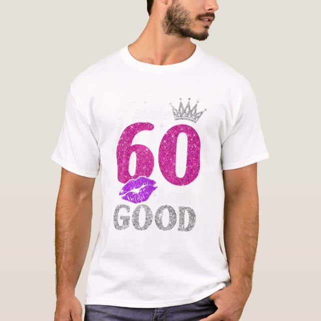 60 år gamla gåvor t shirt (Framsida)