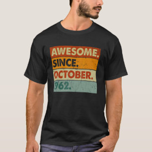 60 år gammal 60:e födelsedagen Fantastisk sedan ok T Shirt