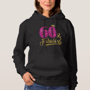 60 år gammal 60 och Fabulous 60:e födelsedagsklass T Shirt