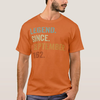 60 år gammal presentförklaring sedan september 196 t shirt