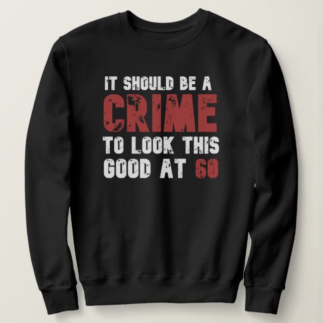 60 år gammal ynklig 60:e födelsedagen, stressad t shirt (Design framsida)