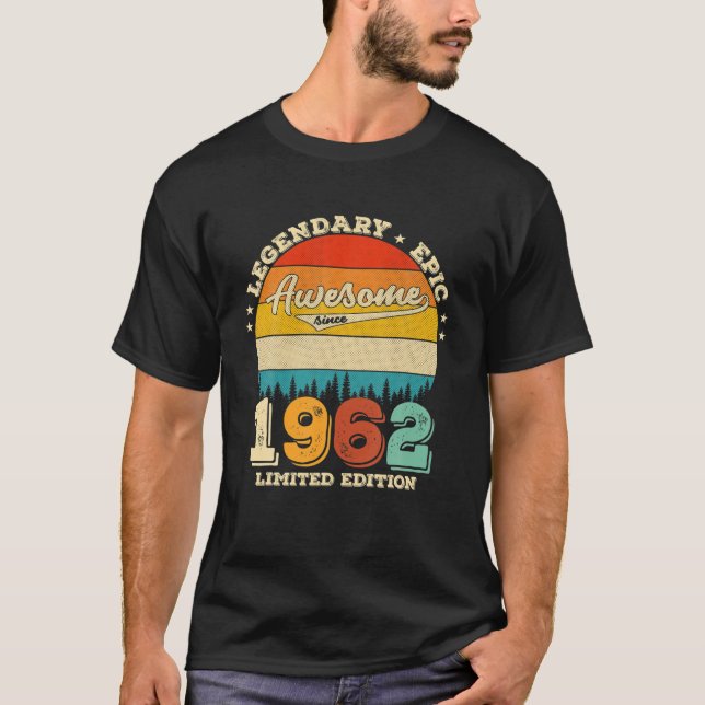 60 år gammalt legendiskt epi sedan 1962 Fantastisk T Shirt (Framsida)