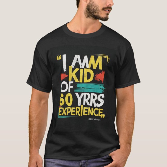 60 år Kid T Shirt (Framsida)