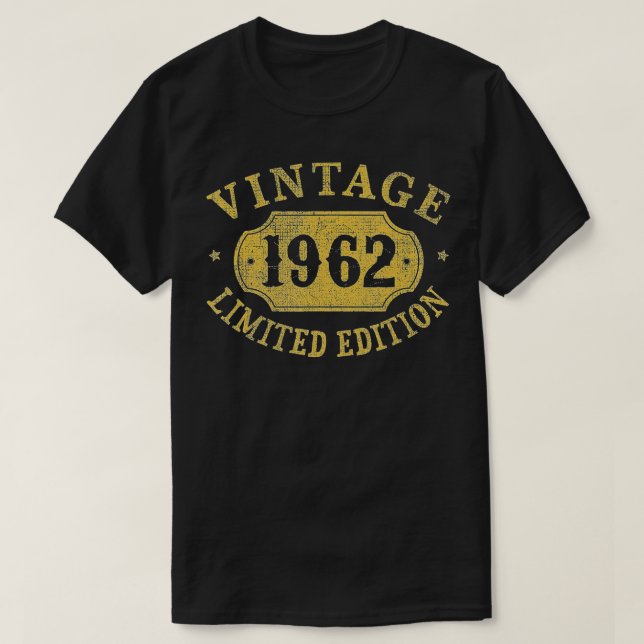 60-åriga 60-årsdagen Bästa limiten T Shirt (Design framsida)