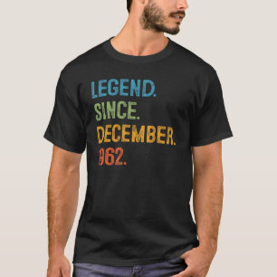 60 års ålder Manar, 60 dagar gammal, sedan decembe T Shirt