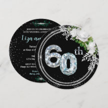60-års diamant bröllopsdag