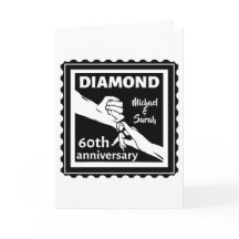 60-års diamantbröllopsdag traditionell