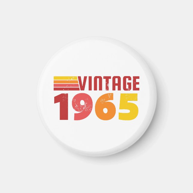 60-ÅRS FÖDELSEDAG Magnet (Framsidan)