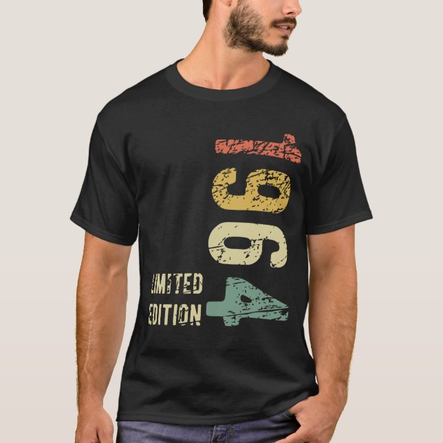 60 års födelsedagsgåva 1964 Begränsad utgåva 60 år T Shirt (Framsida)