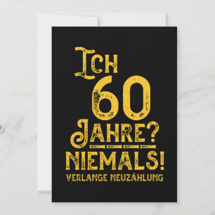 60-årsdag 60 år gammal födelseår årsklass 1960 G Inbjudningar