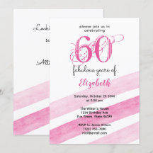 60-årsdag 60 fantastiska år ROSA