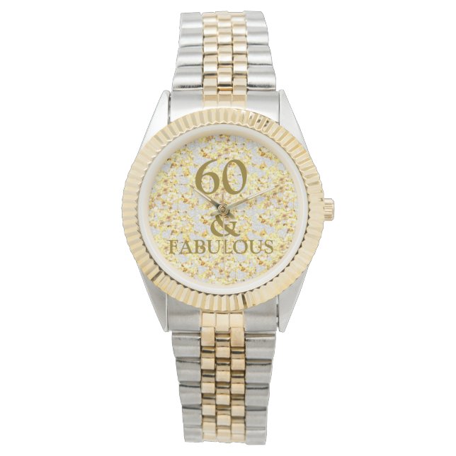 60-årsdag  armbandsur (Framsida)
