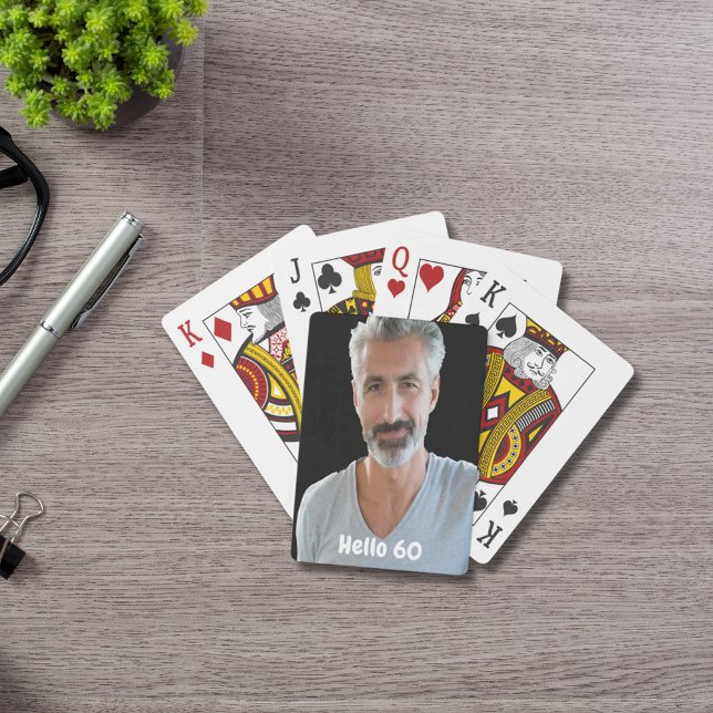 60-årsdag killar hej 60 casinokort (Skapare uppladdad)