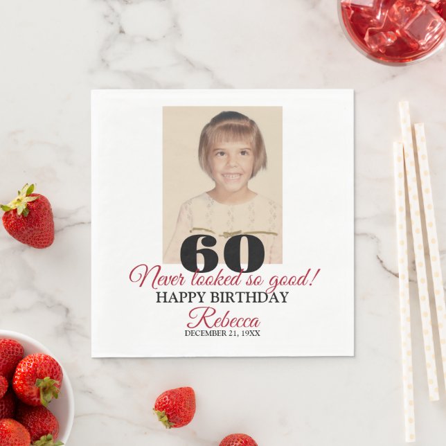 60-årsdag pappersservett (Insitu)
