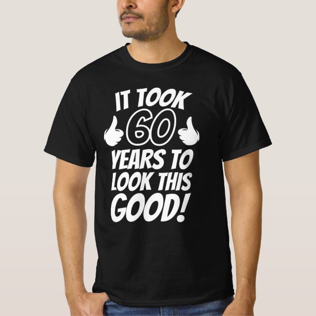 60-årsdag t shirt (Framsida)