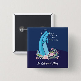 60-årsdagen av Religiösans liv, nuets Rosa, blomma Knapp