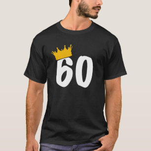 60:årsdagen Krona Kung drottning av Bday Gift T Shirt