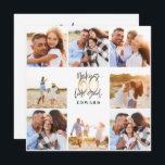 60-årsdagen modern svart och guld<br><div class="desc">60-årsdag,  modern inbjudan till svart och guld fotokollage. Modern text-design för skript. En del av en samling.</div>