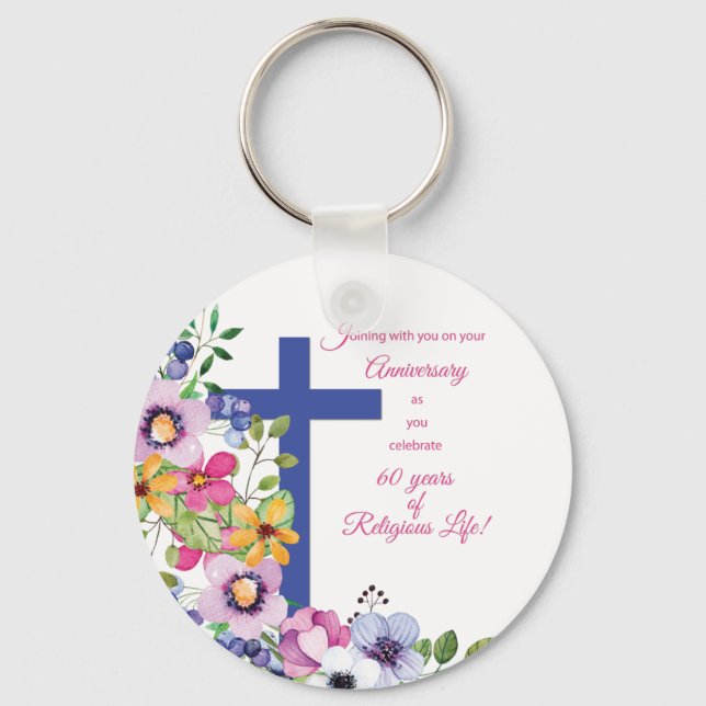 60-årsdagen, nuet, Religiösan Life Kor Nyckelring (Framsida)