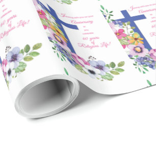 60-årsdagen, nuet, Religiösan Life Kor Presentpapper