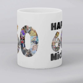 60-årsfotominne Fotografiskt bilder Kaffemugg