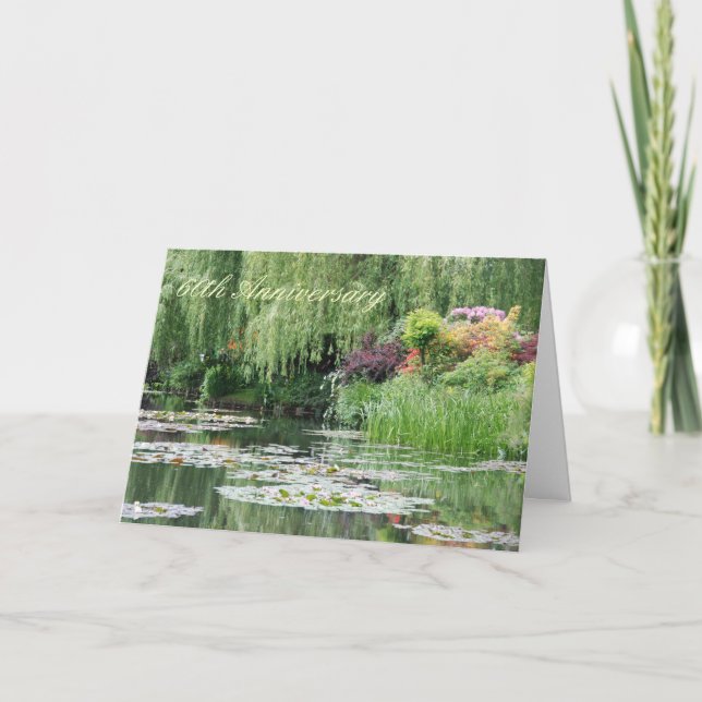 60-årsjubileum för hälsning kort (Framsida)