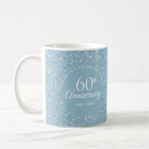 60-årsjubileum Hjärtans Konfetti Kaffemugg