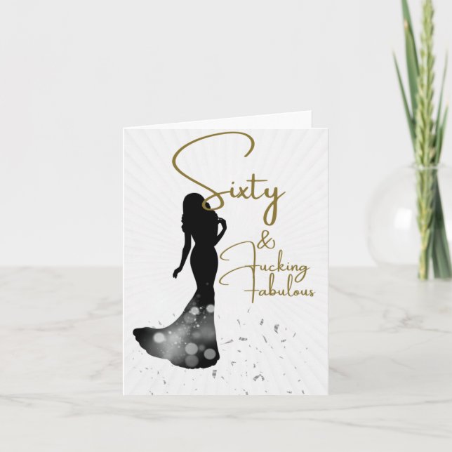 60-årsjubileum kort (Framsida)