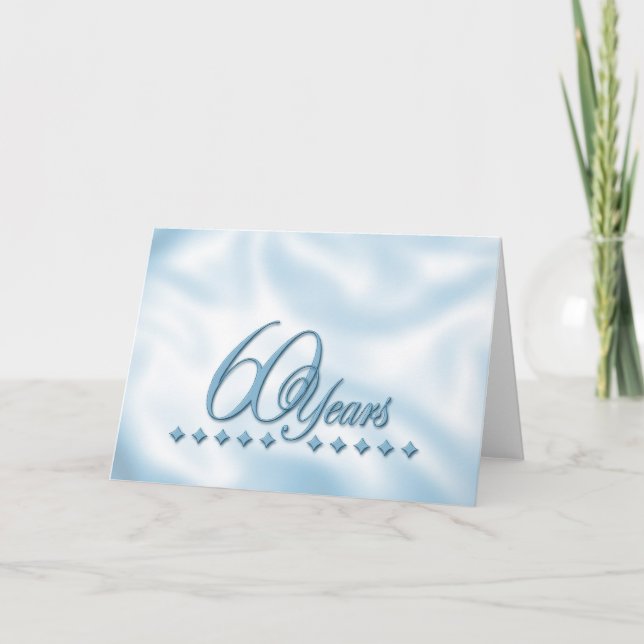 60-årsjubileum kort (Framsida)