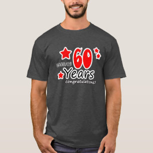60-årsjubileum t shirt