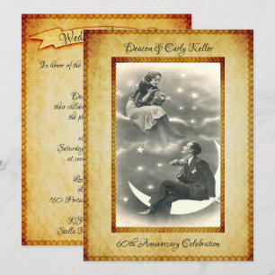 60-årsjubileumsfirande inbjudningar