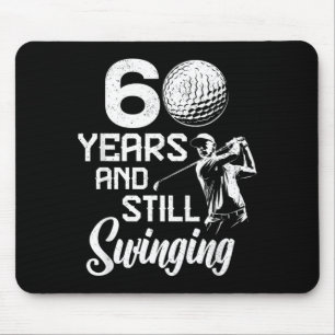 60-årspresenter Golfare Vintage 60-årsfirande Musmatta
