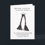 60 Bell Grund Funny 65e Birthday Hälsning Kort<br><div class="desc">60. Du måste vara där. För den 65-åriga födelsedagspresenten i ditt liv,  det vill säga,  är vårt kort en garanterad leende makare. Om du vill se mer lustigt,  kan du klicka på länken Zigglets@Zazzle Store nedan.</div>