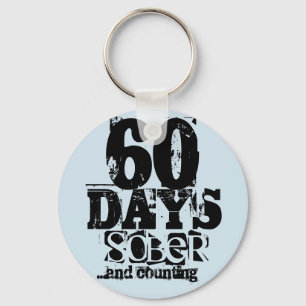 60 dagar nykterhet nyckelring