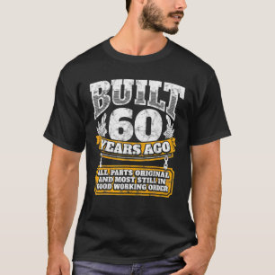 60-dagars födelsedagspresent - 60 år t shirt