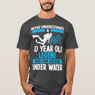 60 Dyka på födelsedagen Breathe 60 Years T Shirt