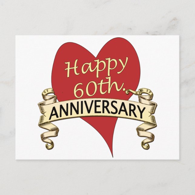 60:e Årsdag Vykort (Framsida)