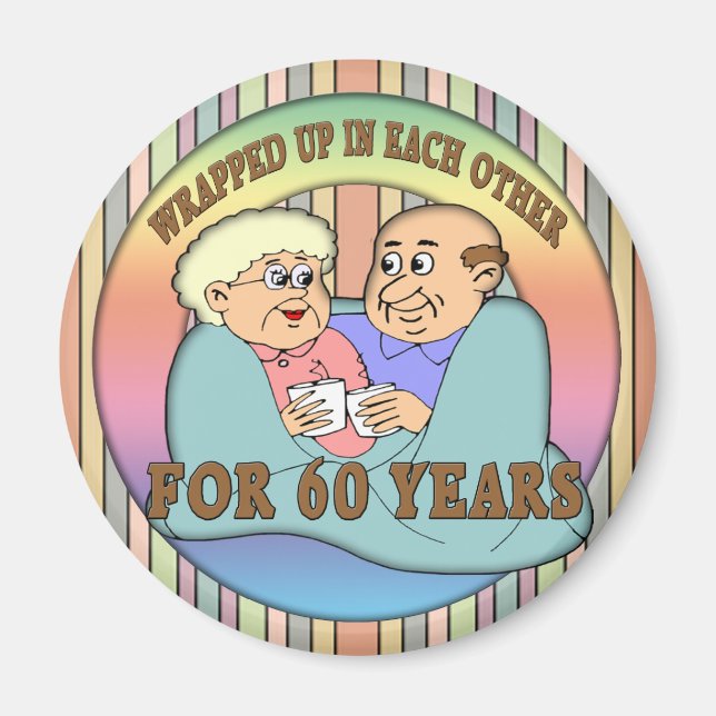 60:e årsdagen av Bröllop Magnet (Framsidan)